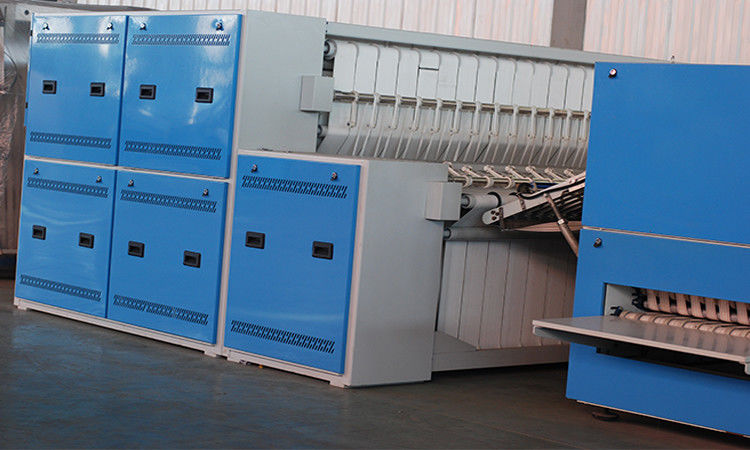 Hotelbeddenlakens vouwmachine Maximale gevouwen breedte 3000 mm en 5/32 vouwen Vouw/laag