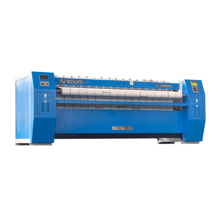 Maximale voedingsbreedte 3300mm Volledig automatische hemd cilinder strijkijzer voor beddengoed