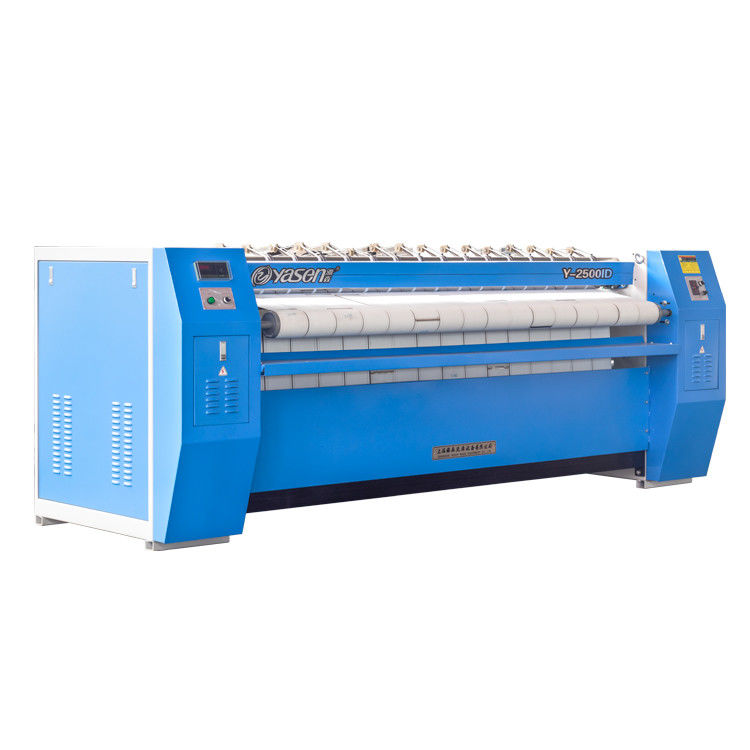 Maximale voedingsbreedte 3300mm Volledig automatische hemd cilinder strijkijzer voor beddengoed