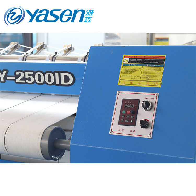 0-10m/min Strijksnelheid Stoom Verwarmd Composing Multi Roller Bed Sheets Flatwork Strijker