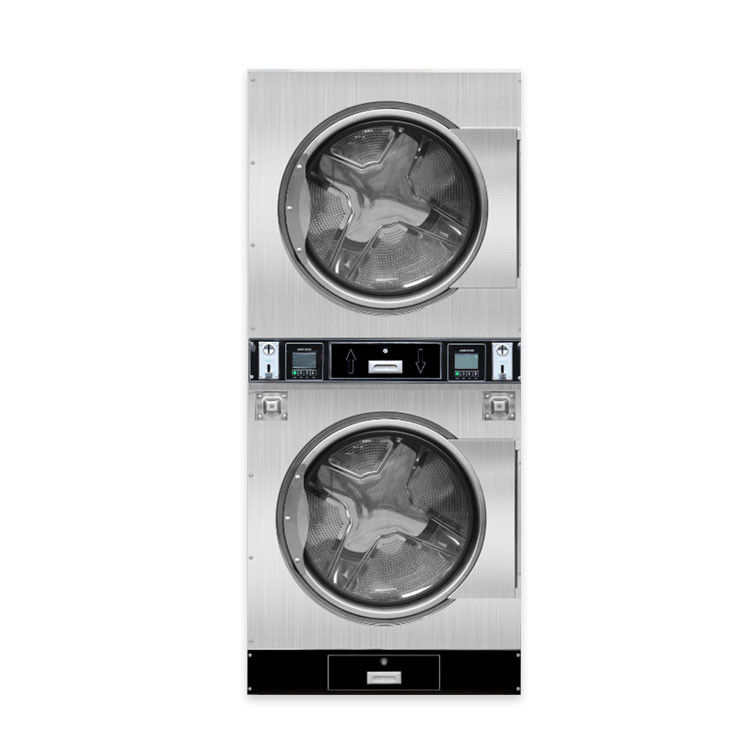 13*2 kg HG-S muntwasmachine gestapeld roestvrij staal droogmachine voor in het wassen