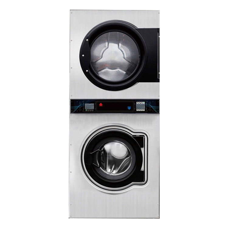 Met munten bediende wasmachine en droger voor de Keniaanse markt van roestvrij staal 820*920*2020 mm